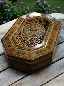 Coffrets et coffrets à bijoux en mosaïque 